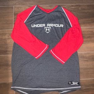 Under Armour 3/4 Sleeve Baseball Tee